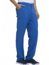 Pantalon Médical Homme, Dickies, "EDS Essentials" (DK015) bleu royal gauche