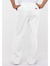 Pantalon médical Unisexe Cordon, Dickies, Collection "EDS signature" (83006) blanc vue dos