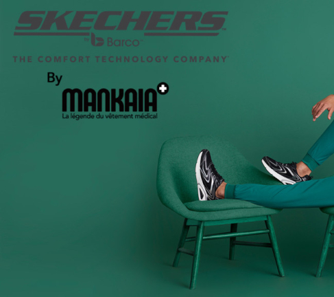Blouses et chaussures Skechers pour professionnels de santé – Mankaia
