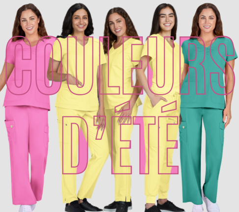 Summer Colors: Bring a Sunny Touch to Your Medical Outfits ☀️