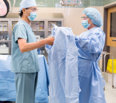 Reusable and disposable textiles in the medical sector